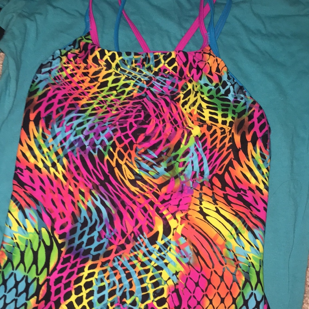 Two girls bathing suits